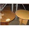 Image 1 : TWO WOODEN TABLES
