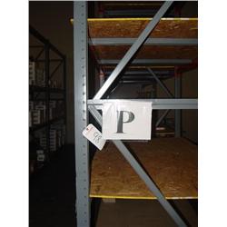 (3) SECTIONS OF PALLET RACKING