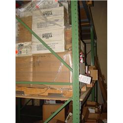 (2) SECTIONS OF PALLET RACKING