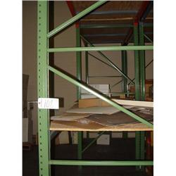 (2) SECTIONS OF PALLET RACKING