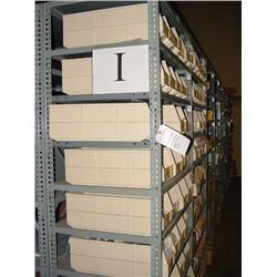 (9) SECTIONS OF 6 FOOT METAL SHELVING