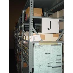 (9) SECTIONS OF 6 FOOT METAL SHELVING
