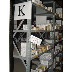 (9) SECTIONS OF 6 FOOT METAL SHELVING