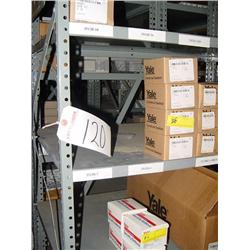 (1) SECTION OF 6 FOOT METAL SHELVING