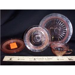 PINK DEPRESSION GLASS