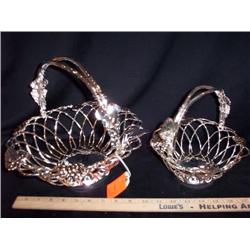 SILVER PLATED BASKETS