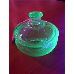 GREEN DEPRESSION GLASS
