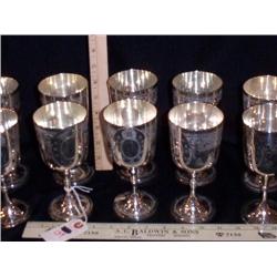 SILVER GOBLETS