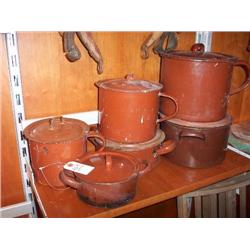BROWN ENAMELWARE