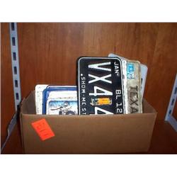 LICENSE PLATES