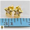 Image 1 : NEW GOLD PLATED STAR STUD EARRINGS WITH