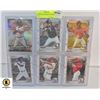 Image 1 : 6 BOWMAN CHROME BASEBALL CARDS