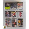 Image 1 : LOT OF 9 NHL CANVAS HOCKEY CARDS