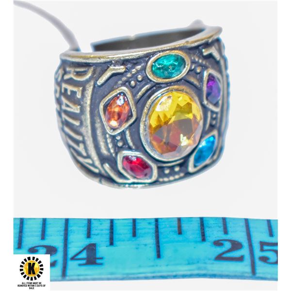 MARVEL THANOS RING SIZE 10