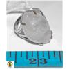 Image 1 : NATURAL STONE ROSE QUARTZ RING