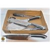 Image 1 : KITCHEN KING 7 PIECE KITCHEN KNIFE SET BLACK