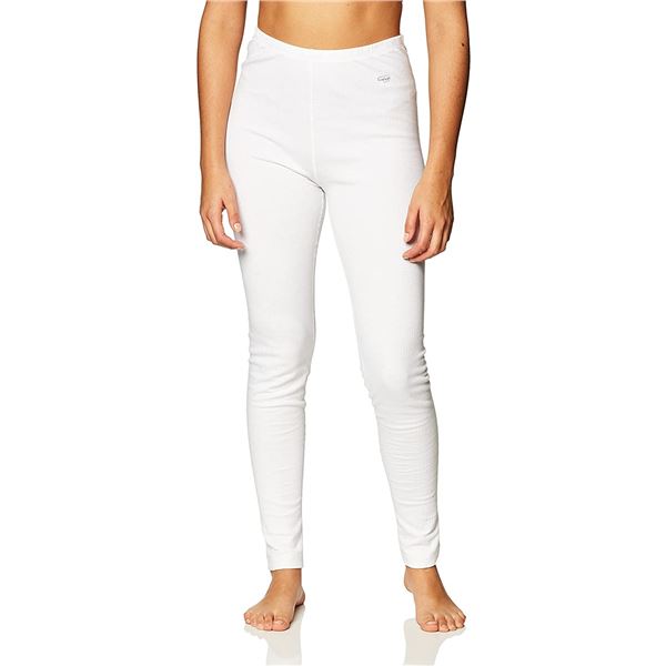 NEW CHAMPION WOMENS DUO FOLD SMALL WHITE LEGGINGS