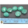 Image 1 : #53-GENUINE GREEN JADEITED GEMSTONE  59.75 CT