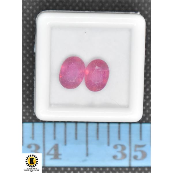 #148-NATURAL HEATED  RED RUBY GEMSTONE 5.65CT