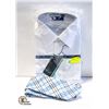 Image 1 : NEW MENS DRESS SHIRT 18 NECK PLUS TIEÿ