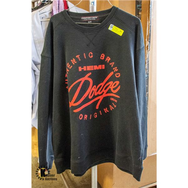 XXL AUTHENTIC HEMI DODGE BRAND SWEATSHIRT