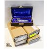 Image 1 : 5 GLASS PIPES IN CASES