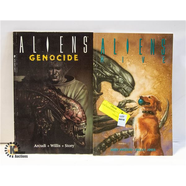 2 NEW ALIENS BOOKS