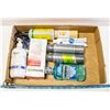 Image 1 : NEW FLAT OF ASSORTED MALE DRUGSTORE ITEMS