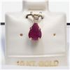 S241-213 10K RUBY PENDANT