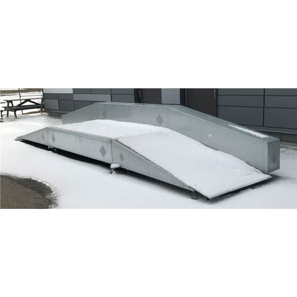 FUNBOX COMBINATION RAMP SKATEBOARD STRUCTURE