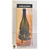 Image 1 : HOME ACCENTS WINE BOTTLE TEA-LIGHT HOLDER