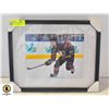 Image 1 : FRAMED CONNOR BEDARD TEAM CANADA PHOTO