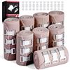 Image 1 : NEW FRESINIDER 8 PACK OF ELASTIC BANDAGE WRAP WITH