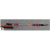 Image 1 : NEW RED TELESCOPING CAR WINDOW SCRAPER WITH