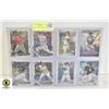 Image 1 : LOT 8 BOWMAN BASEBALL STARS CARDS