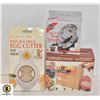 Image 1 : NEW BAGEL SLICER EGG SLICER TEA STRAINER