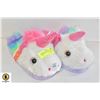 Image 1 : NEW UNICORN SLIPPERS SZ 4-5 ADULT