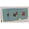 Image 1 : SET OF 3 MIRROR DECOR 10" X 10"