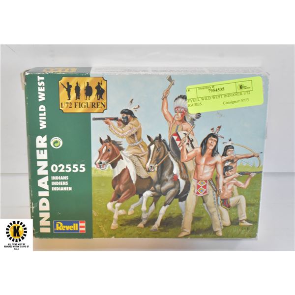 REVELL WILD WEST INDIANER 1/72 FIGURES