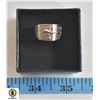 Image 1 : NEW .925 STERLING SILVER FORD MUSTANG RING SIZE