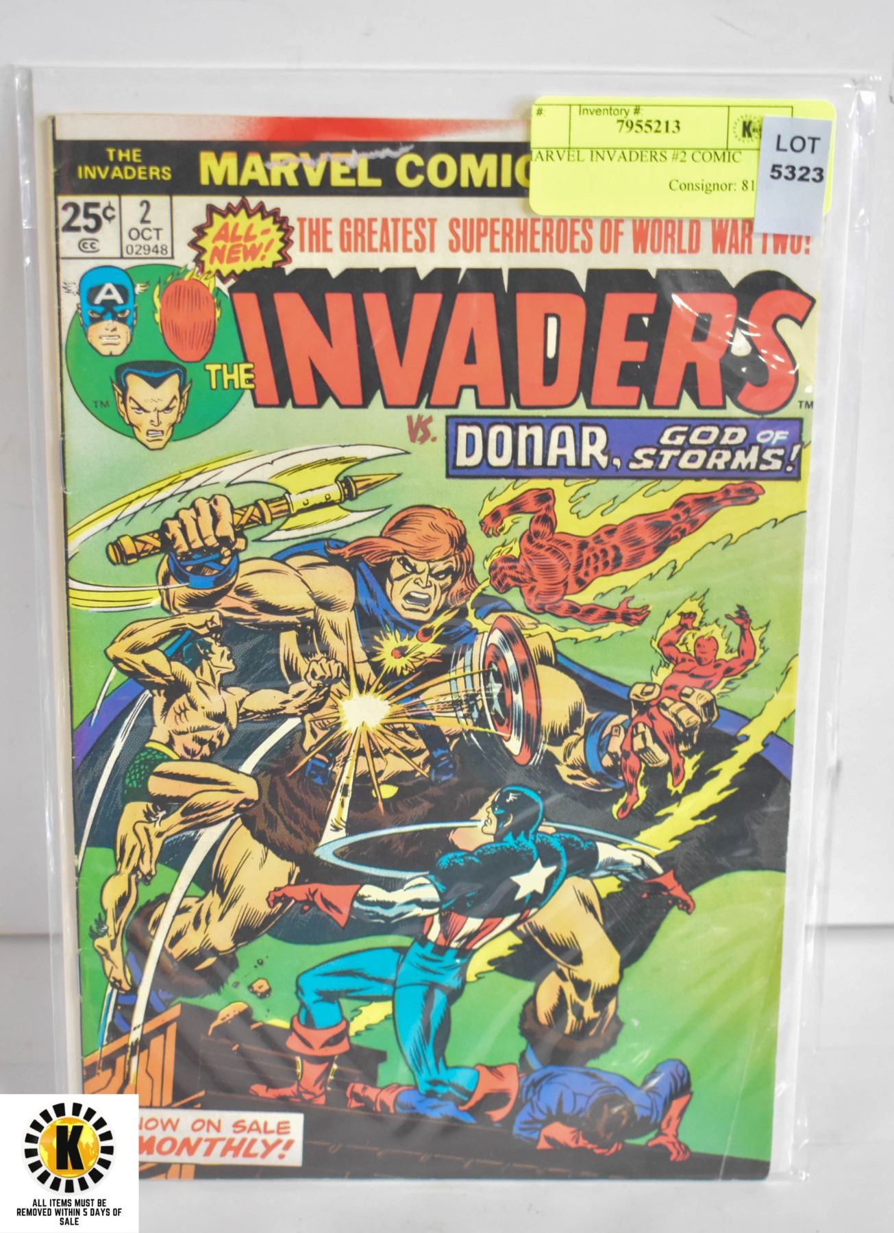MARVEL INVADERS #2 COMIC