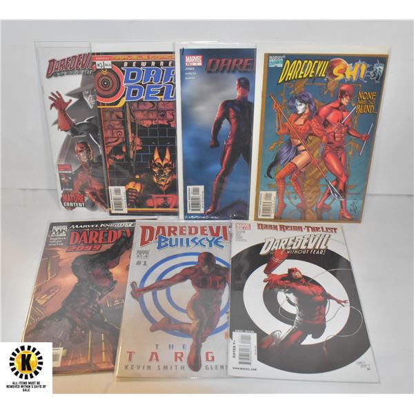 MARVEL DAREDEVIL #1 COMIC LOT