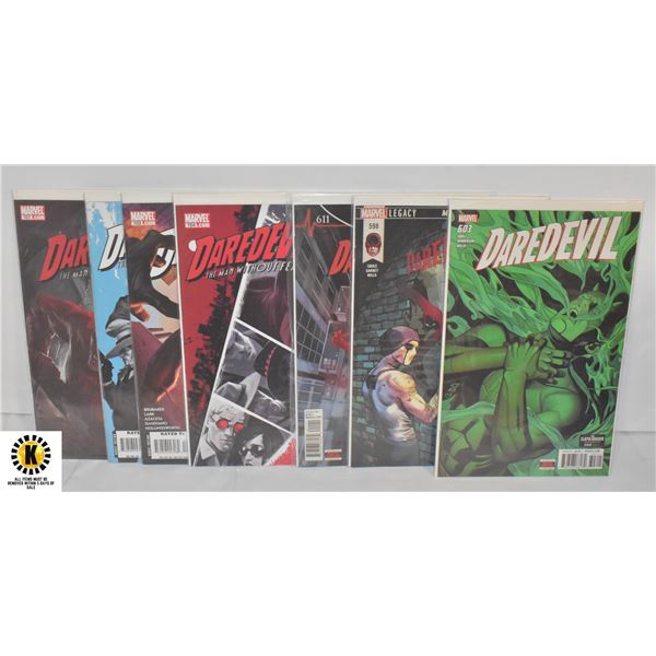 MARVEL DAREDEVIL #101-104, 598, 603, 611 COMIC LOT