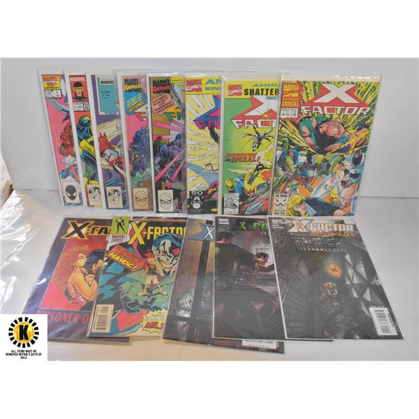 MARVEL X-FACTOR ANNUAL, SPECIAL COMIC LOT