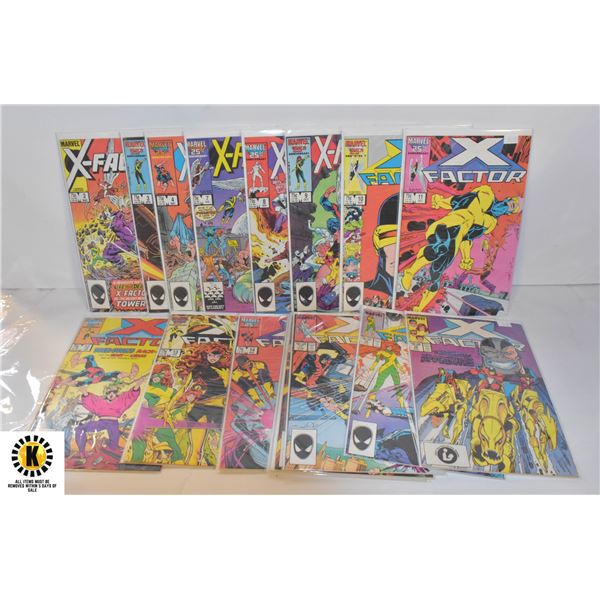 MARVEL X-FACTOR #2-19 COMIC LOT