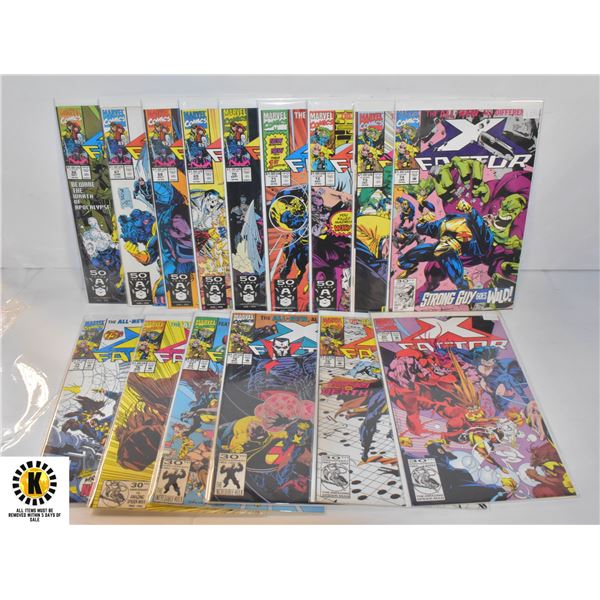 MARVEL X-FACTOR #66-80 COMIC LOT