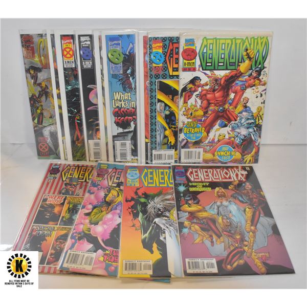 MARVEL GENERATION X #1-24 COMIC LOT