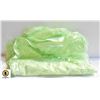 Image 1 : SET OF 4 HANDMADE PILLOW SHAM COVERS GREEN