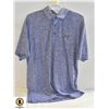 Image 1 : MENS UNDER ARMOUR PURPLE GOLF SHIRT LARGE