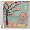 SET OF 3 NEW THROW CUSHION COVERS "TREE AND